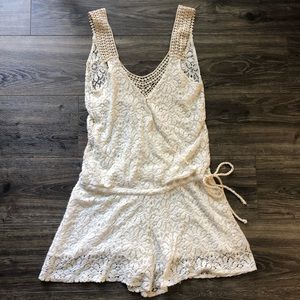 Jen’s Pirates Booty Lace Romper